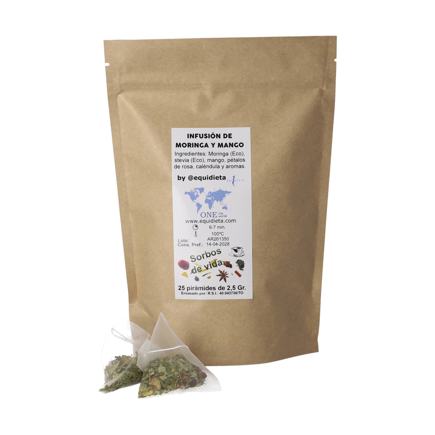 Infusión Moringa y Mango